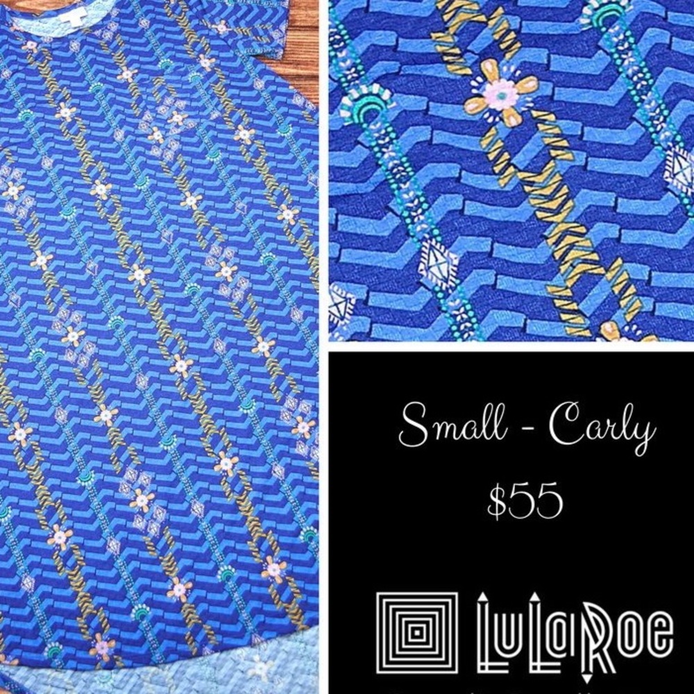 LuLaRoe Carly Swing Dress - Small